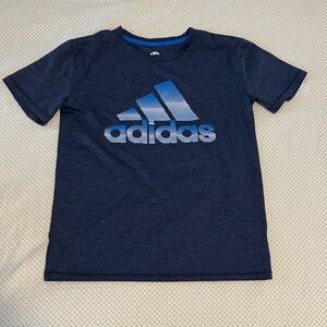 Adidas Kids Dark Blue Tee with Logo